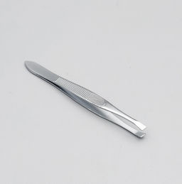 Zinger Пинцет для бровей прямой / Standard 86079 M, серебристый фото 2