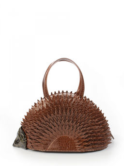 LACCOMA сумка ИГР25118-ежик-коричневый эко кожа хлопок