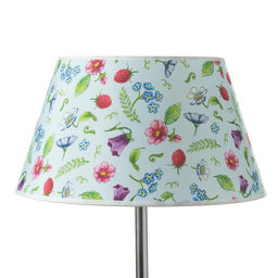 Абажур для светильника универсальный BayerLux Мелкие цветы, Е27/Е14, 38?38?21 см  фото 5