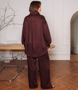 Джинсовый костюм #КТ8061 (2), инжир - Dommod фото 3