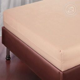 Персик 120*200 Простыни-Поплин