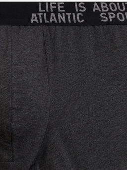 ATLANTIC 3MH-226 Трусы шорты Melange - набор 3 шт. темно-серый меланж + медно-багряный меланж + коричневый меланж  фото 8