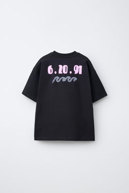 CAMISETA ESTAMPADO SURF / Negro - Zara фото 2