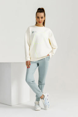 Брюки трикотажные Зеленый - Anta фото 4