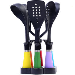 29705 Кухонный набор на подставке 7 пр нейлон/термопластик MB (х12)