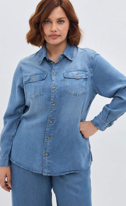 Рубашка Primm P512-1117 синий хлопок фото 7