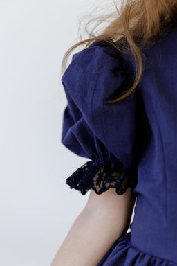 Л23-24 платье для девочки ВЕНДИ синий - Etoelf фото 11