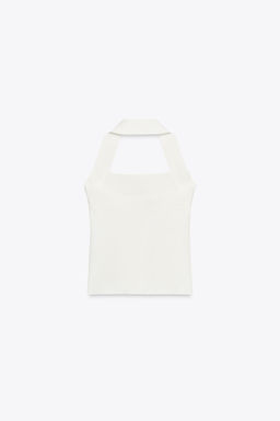 HALTER STRETCH TOP - Zara фото 8
