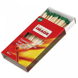 Спички бытовые 40шт, 10,5х6,5х1,6см, длина спички 8,5см, удлиненные, Image (Россия) - Домашняя мода фото 2