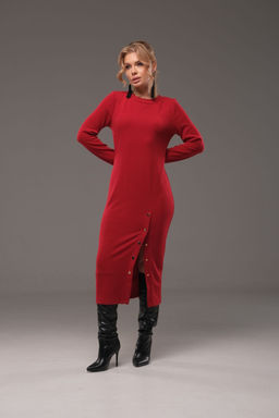 Платье Galean Style 960 красный  фото 3