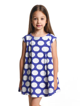 Платье для девочки UD 1586 горох