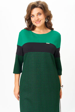 Платье Michel Chic 2188 зеленый, черный  фото 5