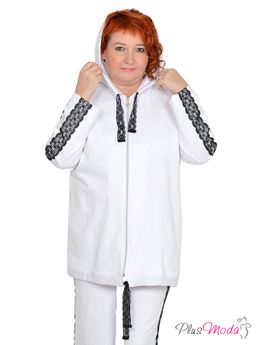 Толстовка Модель №1172 размеры 44-84 - Plusmoda фото 3