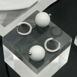 Серьги из муранского стекла