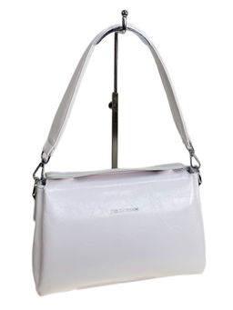 Женская сумка из искусственной кожи, цвет белый
