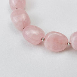 Браслет из Розового кварца 17 см - Радуга самоцветов фото 3