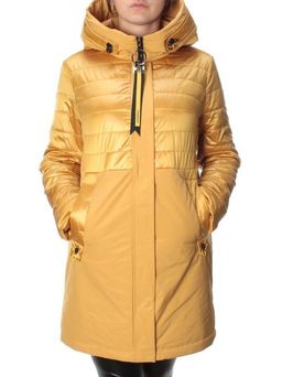 BM-807 YELLOW Куртка демисезонная женская АЛИСА (100 гр. синтепон) - Фабричный китай фото 2