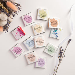 Набор 12 шоколадок Моей любимой подруге - 8 чудо фото 3