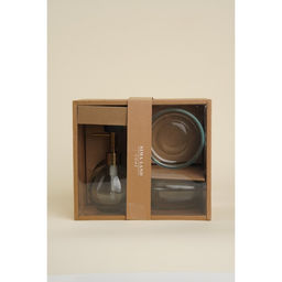 Аксессуары для ванной SL Home, 3 предмета, дозатор, мыльница, стакан - Sima-land home фото 5