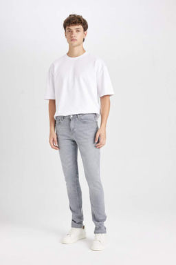 Pedro Slim Fit Джинсовые брюки узкого кроя с нормальной талией и узкими штанинами - Defacto фото 10