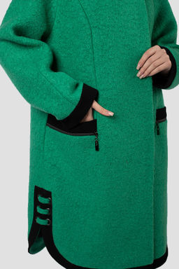 01-11954 Пальто женское демисезонное - El podio фото 6