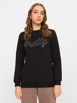 CRB wear/FWSW 60216-22 Джемпер женский,черный/Ex.Cherubino