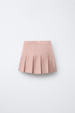 PLEATED KNIT SKIRT - Zara фото 2