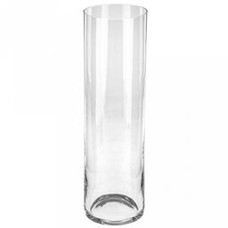 Ваза для цветов стеклянная "Иберетта" 3,81л, д12см, h40см, средняя, форма "цилиндр" (Россия)