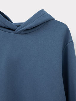 Теплый комплект (худи и брюки) в оттенке деним деним 191013 - Mark formelle фото 10