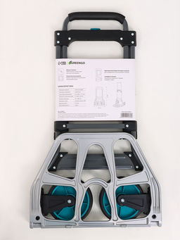 Тележка ручная хозяйственная, двухколёсная, нагрузка до 100 кг, складная, грузовая, Greengo  фото 13