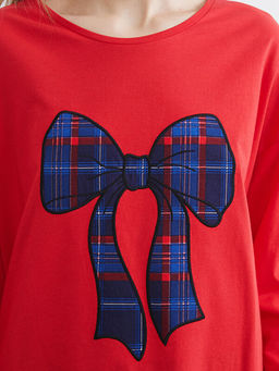 Fiyonk Nak??l? Kad?n Pijama Tak?m