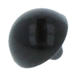 HobbyBe SOP- 4 Глаза пластиковые пришивные d 4 мм 24 шт. черный
