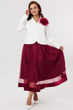 Костюм Mubliz 285 бордо  фото 3