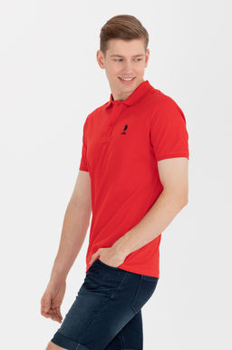 Erkek K_rm_z_ Basic Polo Yaka Ti__rt