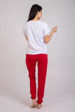 Костюм женский, цвет красный