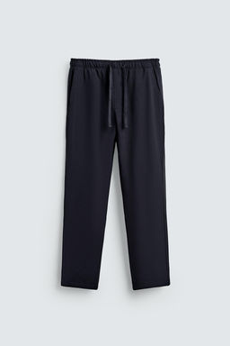 PANTAL?N CINTURA JOGGER CONFORT / Marino - Zara фото 5