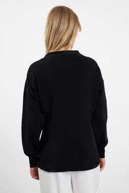 Gri V Yaka Triko H?rka TWOAW25HI00107 - Trendyolmilla фото 12