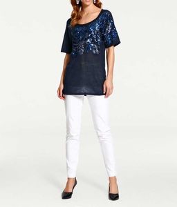 Пуловер, синий - Ashley brooke фото 3