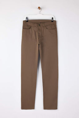 Haki Erkek Dokulu Kumas Pantolon TMNAW26PL00027 - Trendyolmilla фото 5
