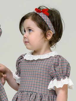 Ободок Забава красный