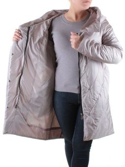 203 DK. BEIGE Пальто зимнее облегченное женское YIGAYI - Fashion фото 8