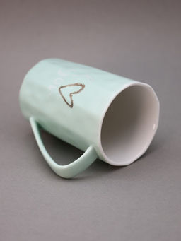 Кружка Love u, mix green