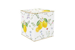 Кружка, 275 мл, фарфор P, белая, Цветы и лимоны, Fleurs et Citrons