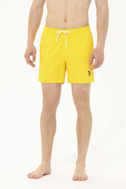Мужские желтые морские шорты - U.s. polo assn фото 8