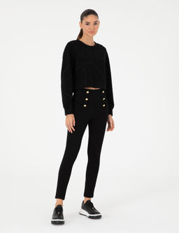 Siyah Slim Fit Tayt - Pierre cardin фото 3