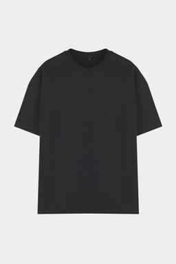 TRENDYOL MAN Ekru Oversize/Genis Kesim %100 Pamuklu Kal?n T-Shirt TMNSS25TS00109 - Trendyolmilla фото 3