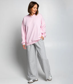 Свитшот #КТ329 (3), розовый
