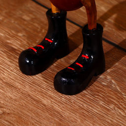 Сувенир «Утка-фермер», 27 см, дерево, МИКС