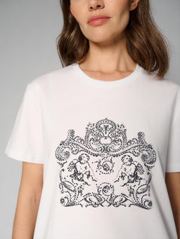 Футболка женская 12411-42030 white - Eleganzza фото 4