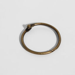 Цена за 2 шт. Кольцо для карниза, разъёмное, d = 28/33 мм, 10 шт., цвет бронзовый